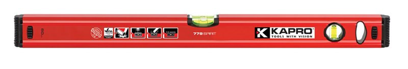 Vaterpas KAPRO SPIRIT 2000mm 2 Libeller, uden magnet