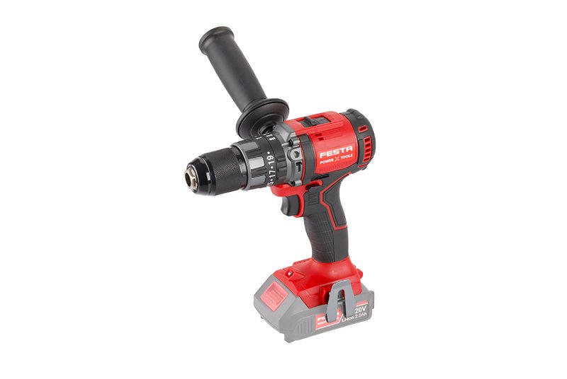 Akku slagboremaskine BRUSHLESS 20V – 80 Nm, uden batteri