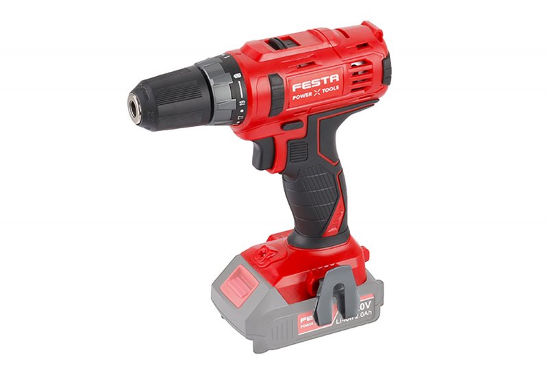 Akku boreskruetrækker FESTA SHARE 20V (uden batteri, oplader)