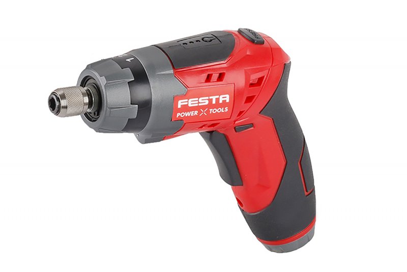 Akku skruetrækker FESTA 3,6V batteri 1,5Ah, oplader, bits
