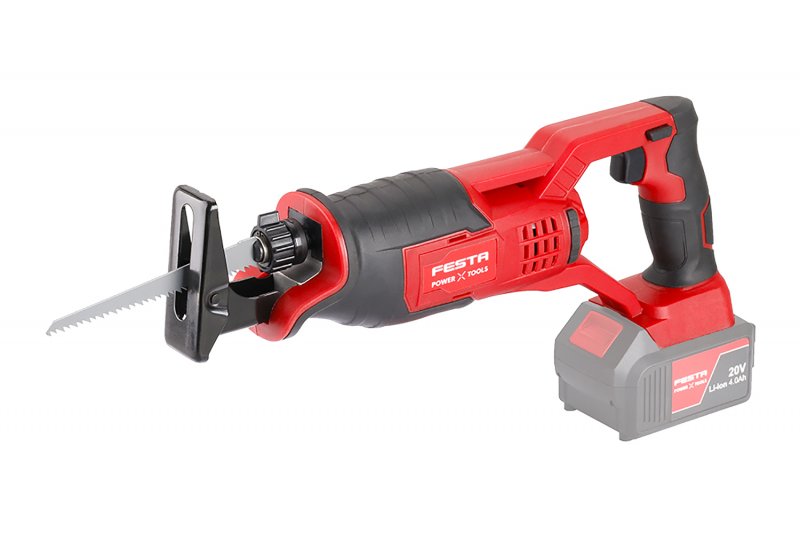Trådløs stempelsav FESTA SHARE 20V (uden batteri, oplader)