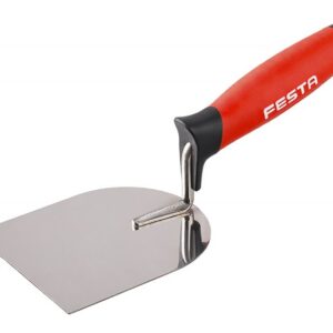 Spartel rustfrit stål 100mm