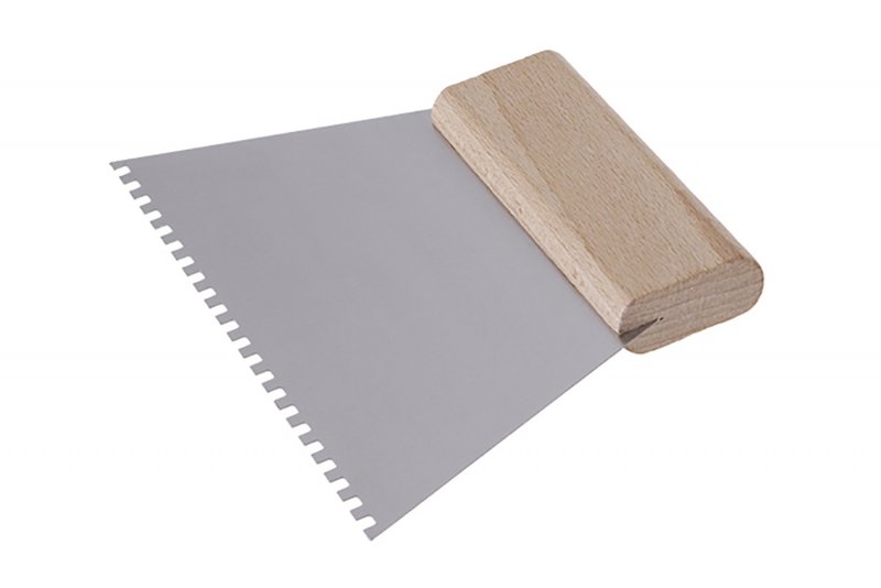Bulede spartelknive 180mm rustfrit stål C1 1
