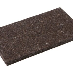 Erstatningsfilt sort 220x130x10mm