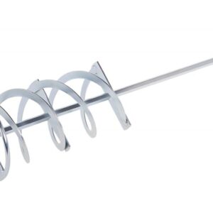 Mørtelblander 120 mm – lang omrører / spiralblander (sekskant)