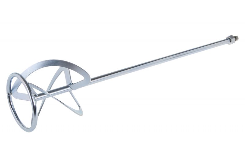 Mørtelblander M14 120 × 600 mm – spiralblander (med uret)
