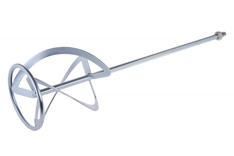 Mørtelblander M14 140 × 600 mm – spiralblander (højre-/med uret)