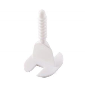 Nivelleringsclips med gevind 2mm, 100 stk
