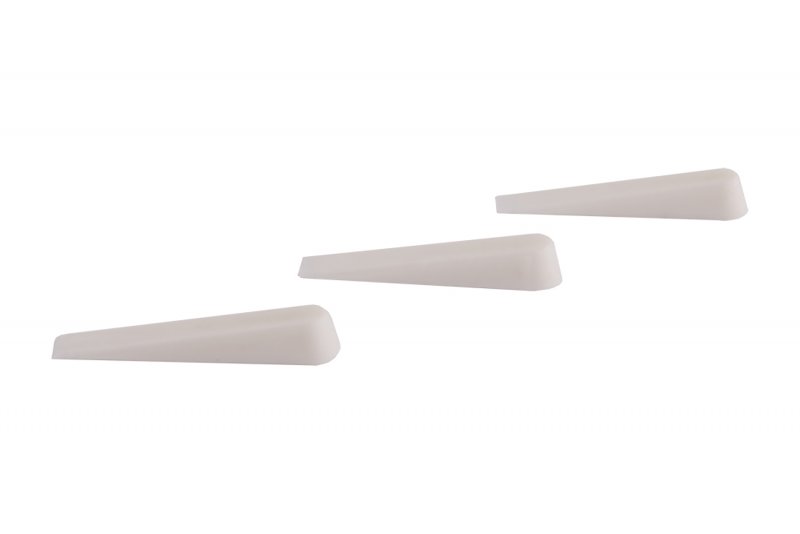 Plastkiler 0–4 mm til fliser – 100 stk