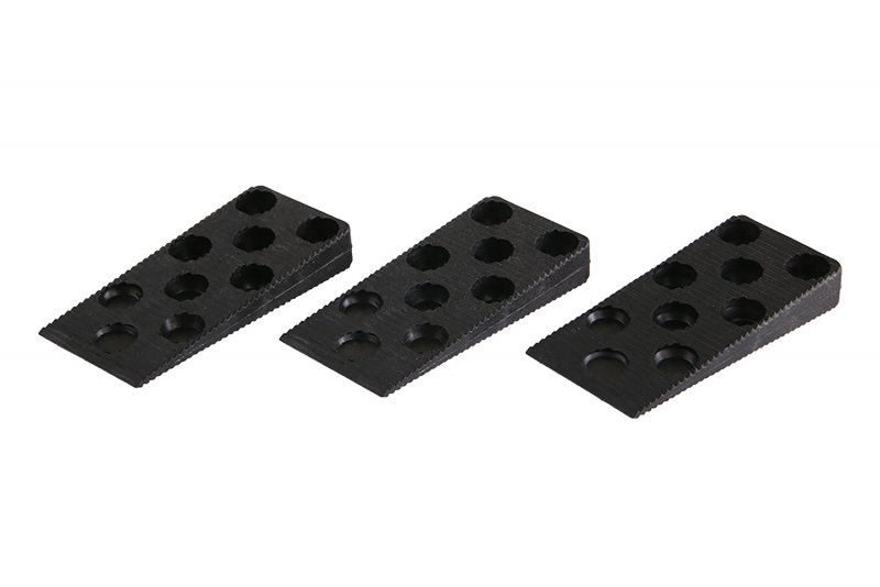 Plastkiler 95 × 45 × 15 mm – monteringskiler, 50 stk
