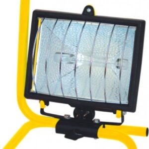 Halogenlampe 500 W – arbejdslys med justerbar stander