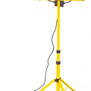 Halogen arbejdslampe på stativ – 2 × 400 W