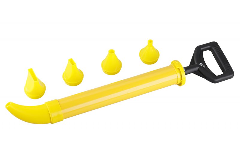 Fugepistol plast, 5x dyser