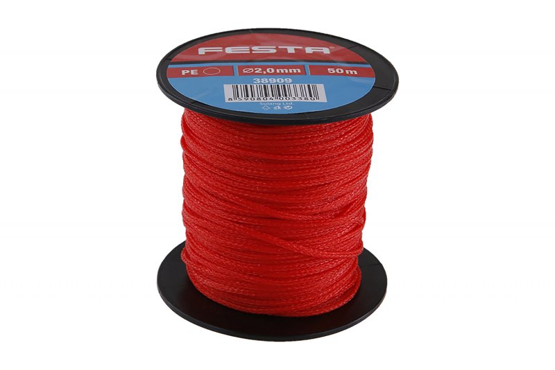 Mursnor 2 mm – rød mursnor 50 m