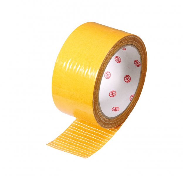 Dobbeltklæbende tape 10m x 50mm forstærket