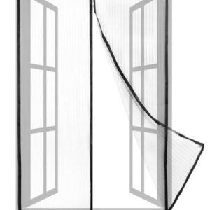 Magnetisk dørskærm 220x100cm antracit
