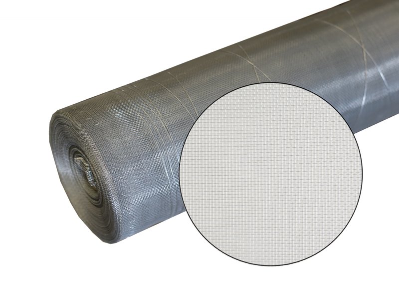 Insektnet aluminium 1 × 30 m – myggenet i rulle