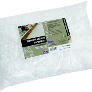 Betonfibre – plastfibre til beton, 0,9 kg