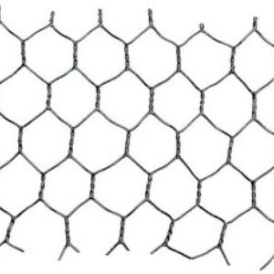 Hønsehegn plastbelagt 13 mm – 1,0 mm, 1×25 m (grøn)