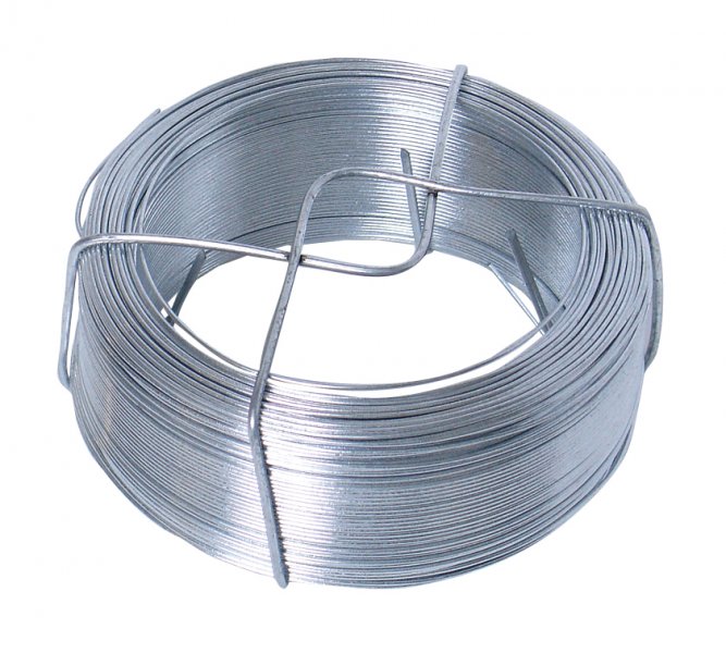 Zinkbelagt tråd 0,8 mm – 100 m