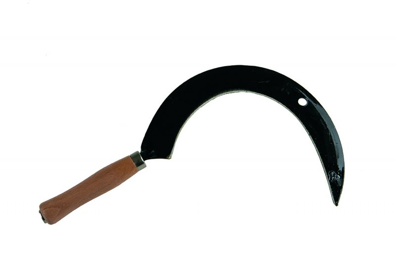 Segl 450 mm – med træskaft