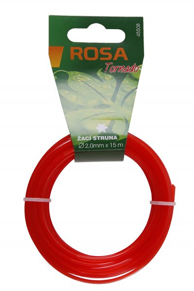 Trimmersnøre 2,0 mm – 15 m, stjerneprofil