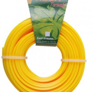 Trimmersnøre 3,0 mm – 15 m, firkantprofil
