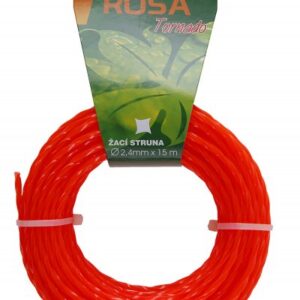 Trimmersnøre 2,4 mm – 15 m, twist-profil