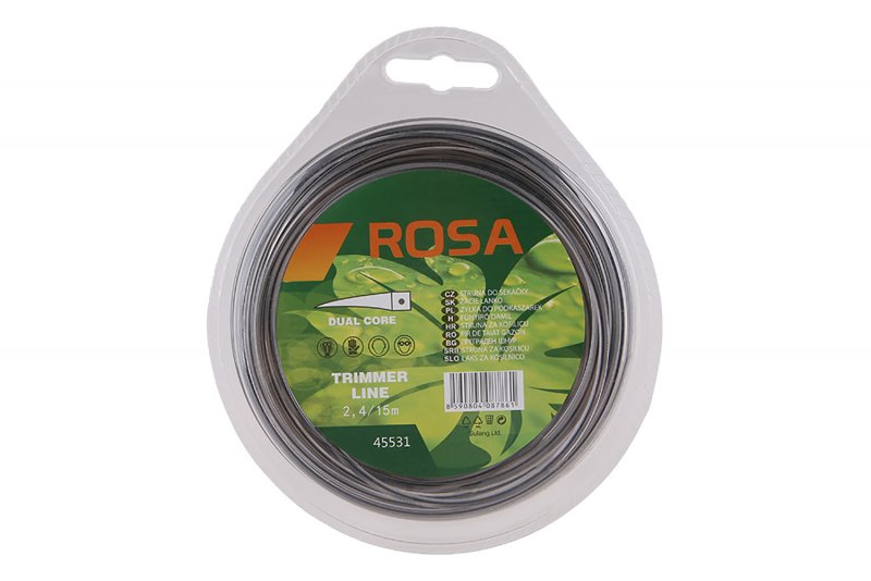 rimmerline 2,4 mm – 15 m, nylon-kerne