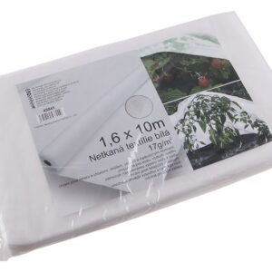 Bonded web stof 1,6x10m hvid 17g/m2