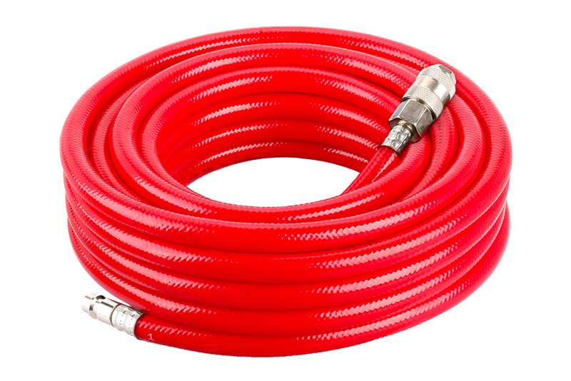 Trykluftslange 10 m – 9 × 15 mm luftslange med koblinger