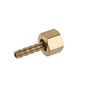 Adapter med indvendig montering 6mm,1/4"