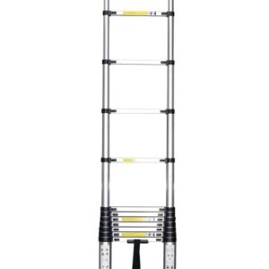 Teleskopstige 3,8 m – aluminium, 13 trin, 150 kg