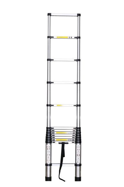 Teleskopstige 3,8 m – aluminium, 13 trin, 150 kg