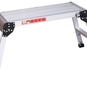 Foldbar arbejdsplatform 75 × 30 cm – højde 52 cm