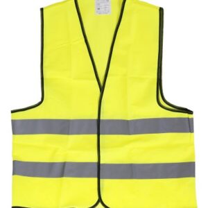 Reflekteret vest gul