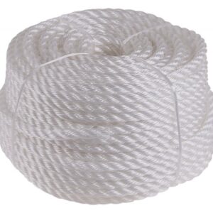 Nylon reb 10mm X 50M hvid