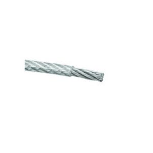 Ståltov 4/5mm 75M galv. PVC belagt