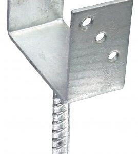 Pæleankre U 81x60x100x200mm th.4mm