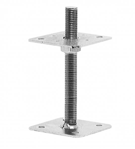 Justerbart stanganker 100 × 100 mm – M16