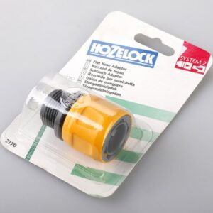 Slangetilslutning - adapter med udvendigt gevind - 3/4" Hozelock