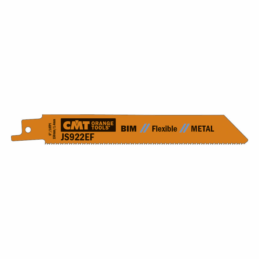 CMT Bajonetsavklinge JS922EF – METAL, 150 mm (14 TPI)